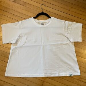 SHINY BY NATURE Suncatcher Tee T-Shirt A-Line Cotton Classic White Closet Staple